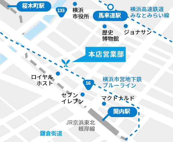 最寄り駅からのご案内