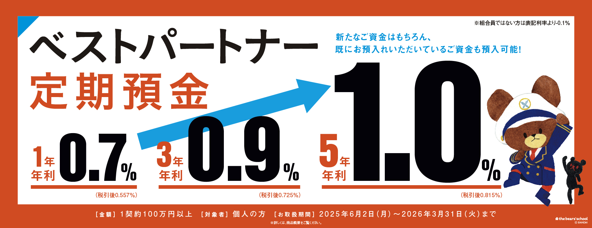 ベストパートナー定期預金